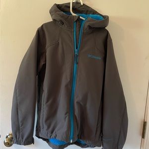 Columbia fleece lined jacket